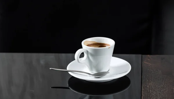 Cup of coffee on table — Stock Photo, Image