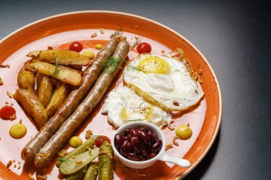 taze İngiliz kahvaltısı