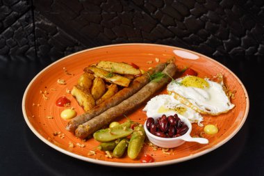 taze İngiliz kahvaltısı