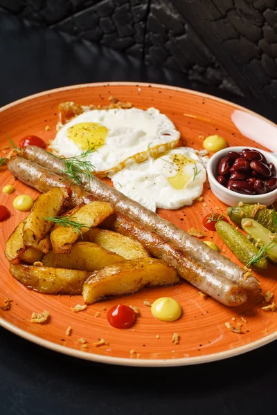 taze İngiliz kahvaltısı