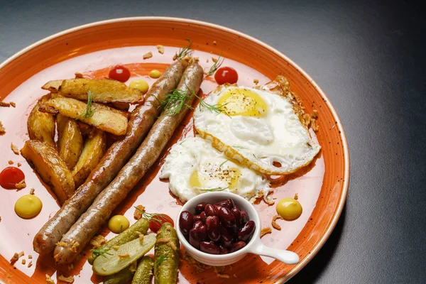 taze İngiliz kahvaltısı