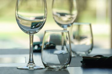 Yemek için masa hazır.