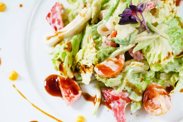 Verse salade met kip — Stockfoto