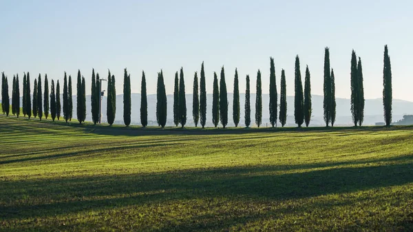 Wunderschöne Landschaft der Toskana — Stockfoto