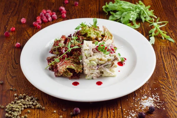 Ensalada de carne fresca — Foto de Stock