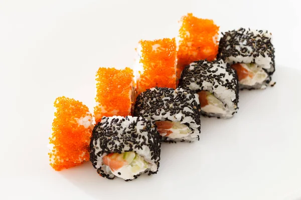 Sushi delicios gustoase — Fotografie, imagine de stoc