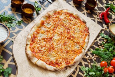 Tablo lezzetli pizza