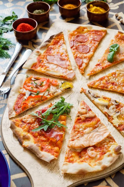 Tablo lezzetli pizza