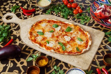 Tablo lezzetli pizza