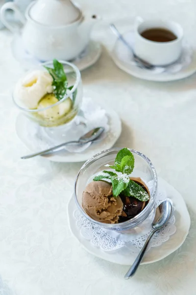 Crème glacée au sirop — Photo