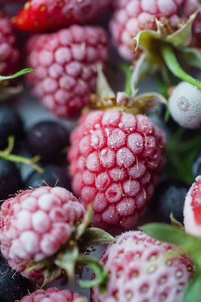 lezzetli dondurulmuş meyveler