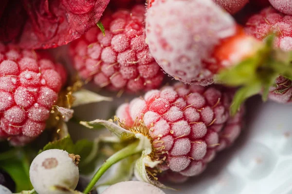Delicious frozen berries — Stock Photo, Image