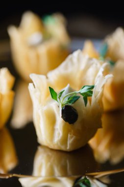 Tablo atıştırmalıklar ile catering