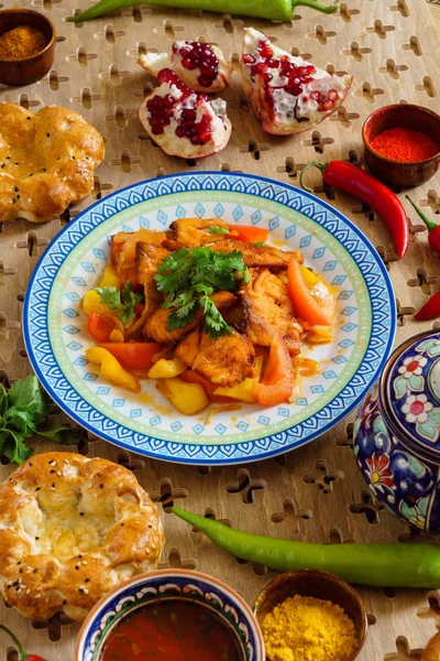 Lezzetli Asya yemekleri 