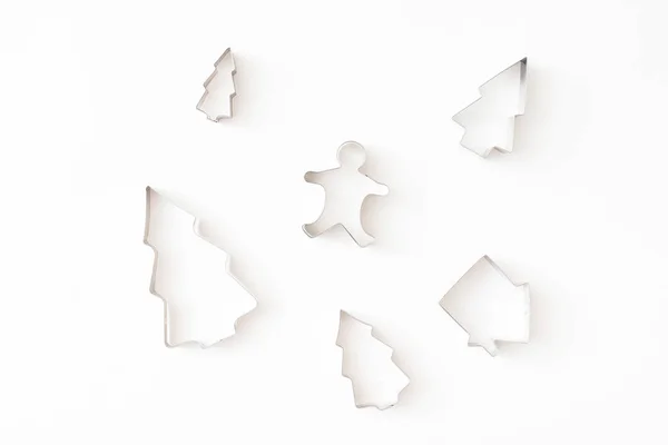 Cookie cutters  isolated — Stock Photo, Image