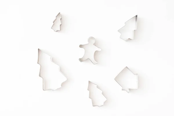 Cookie cutters geïsoleerd — Stockfoto