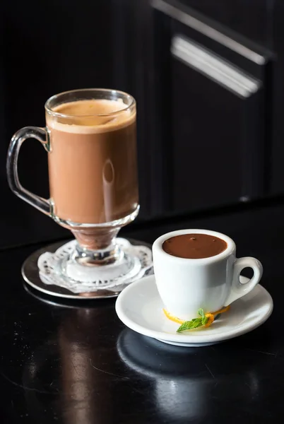 Kakao drink i glas — Stockfoto