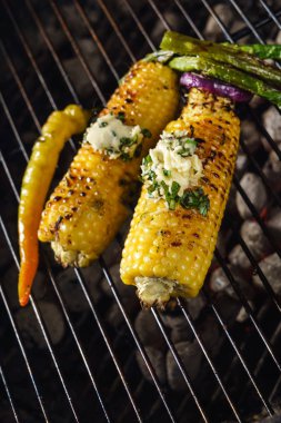 Lezzetli ızgara mısır