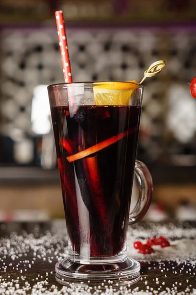 Warme glühwein — Stockfoto