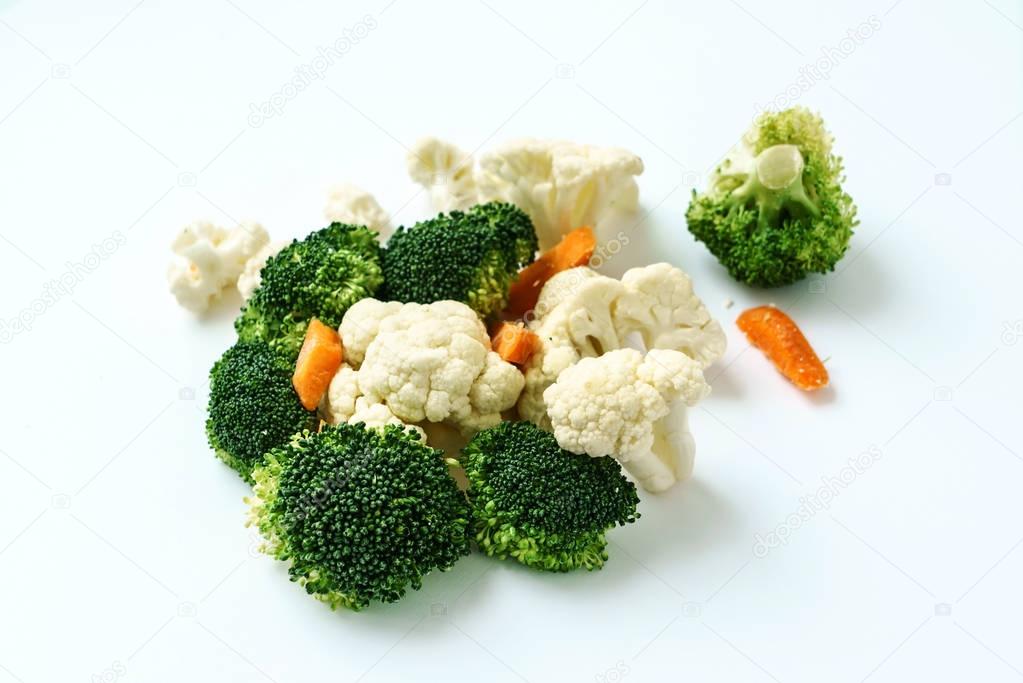 fresh raw vegetables
