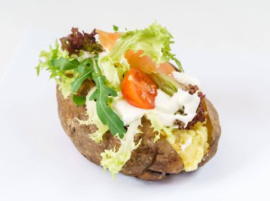 Baked patates çanağı