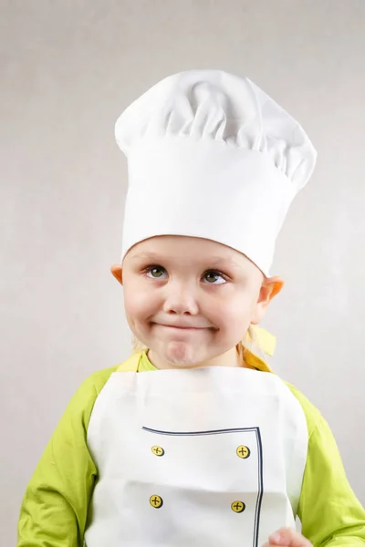 Funny little chef — Zdjęcie stockowe