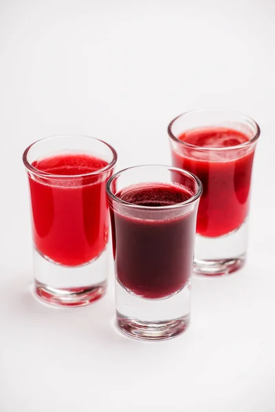 Cranberry alcohol drinks — Stock Photo, Image