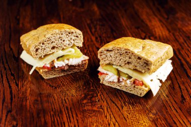 Taze lezzetli sandviç