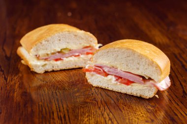 Taze lezzetli sandviç