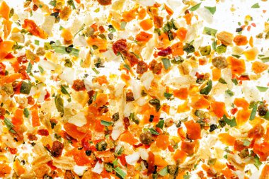 Farklı baharatlar arka plan