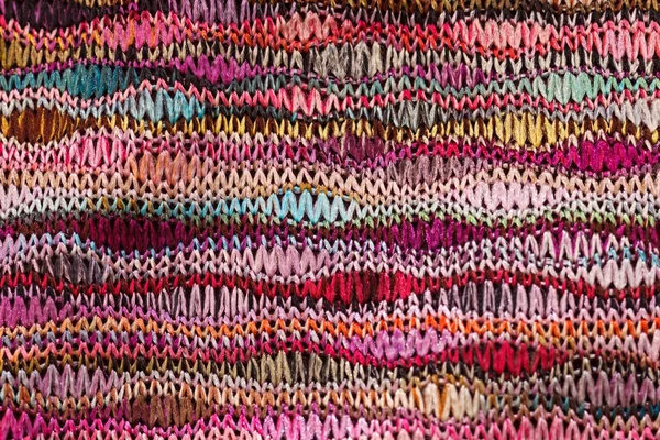 Renkli desenli kumaş — Stok fotoğraf