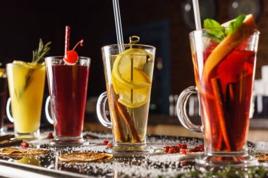 Kış gözlük içecekler