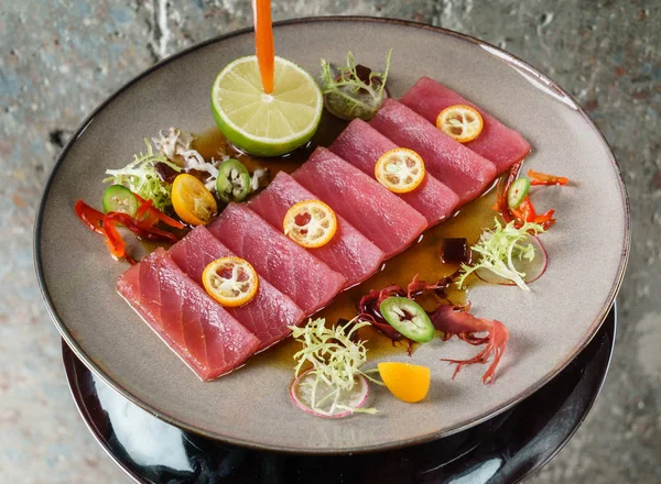 Verse tonijn sashimi — Stockfoto