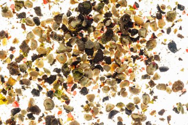 Farklı baharatlar arka plan