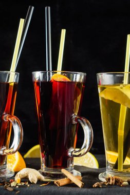 Kış gözlük içecekler