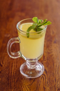 Kış çay bardağına 