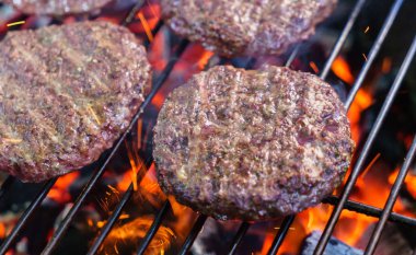 Hamburger için ızgara pirzola