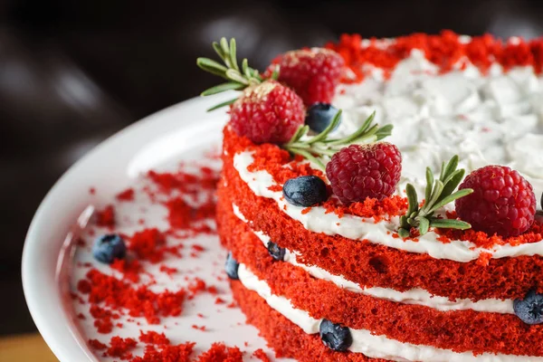 Red Velvet ciasto — Zdjęcie stockowe