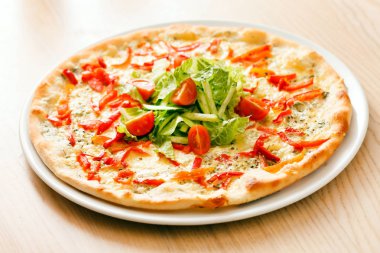 Taze vejetaryen Pizza