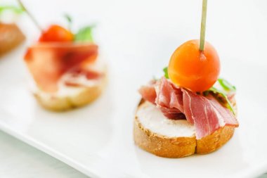 Tablo atıştırmalıklar ile catering