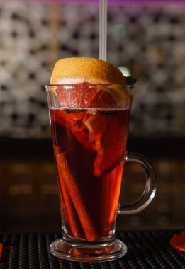 Sıcak sıcak şarap.