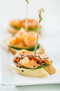 Tablo atıştırmalıklar ile catering