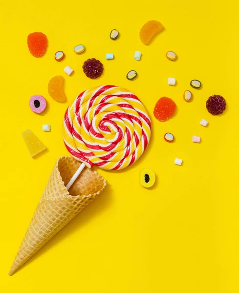 Doces coloridos doces — Fotografia de Stock