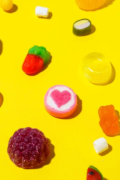 Doces coloridos doces — Fotografia de Stock