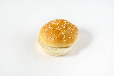 Beyaz arka plan üzerinde topuz yakın çekim