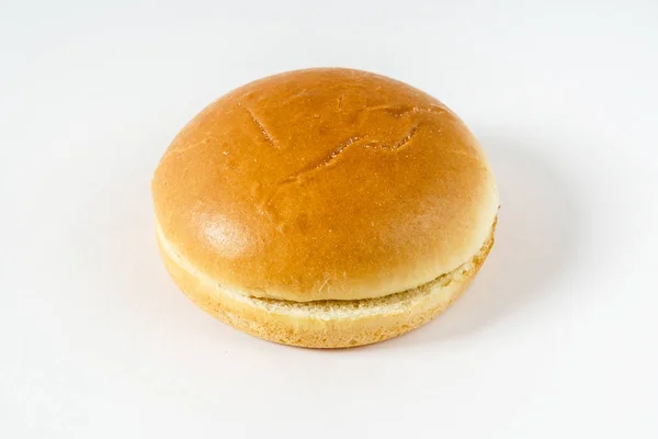 Burger Bread White Close — Stock Photo, Image