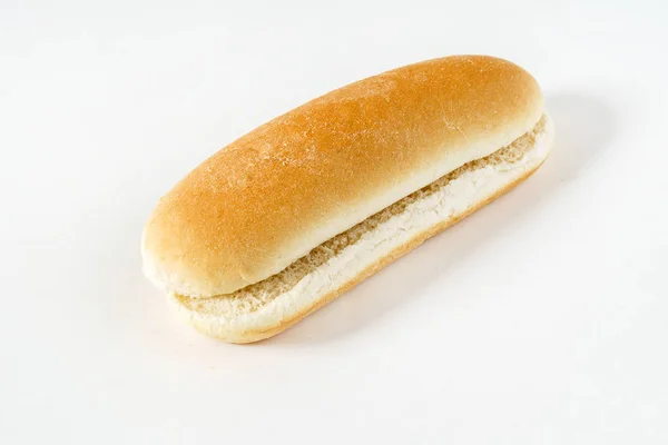 Hot Dog Bun Közelről — Stock Fotó