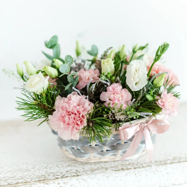Beau Bouquet Mariage Lumineux Gros Plan — Photo