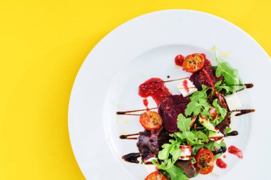 pancar, taze salata yakın çekim