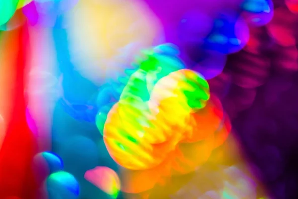 Luces Color Brillante Cerca — Foto de Stock